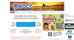 Desktop Screenshot of kociradio.com